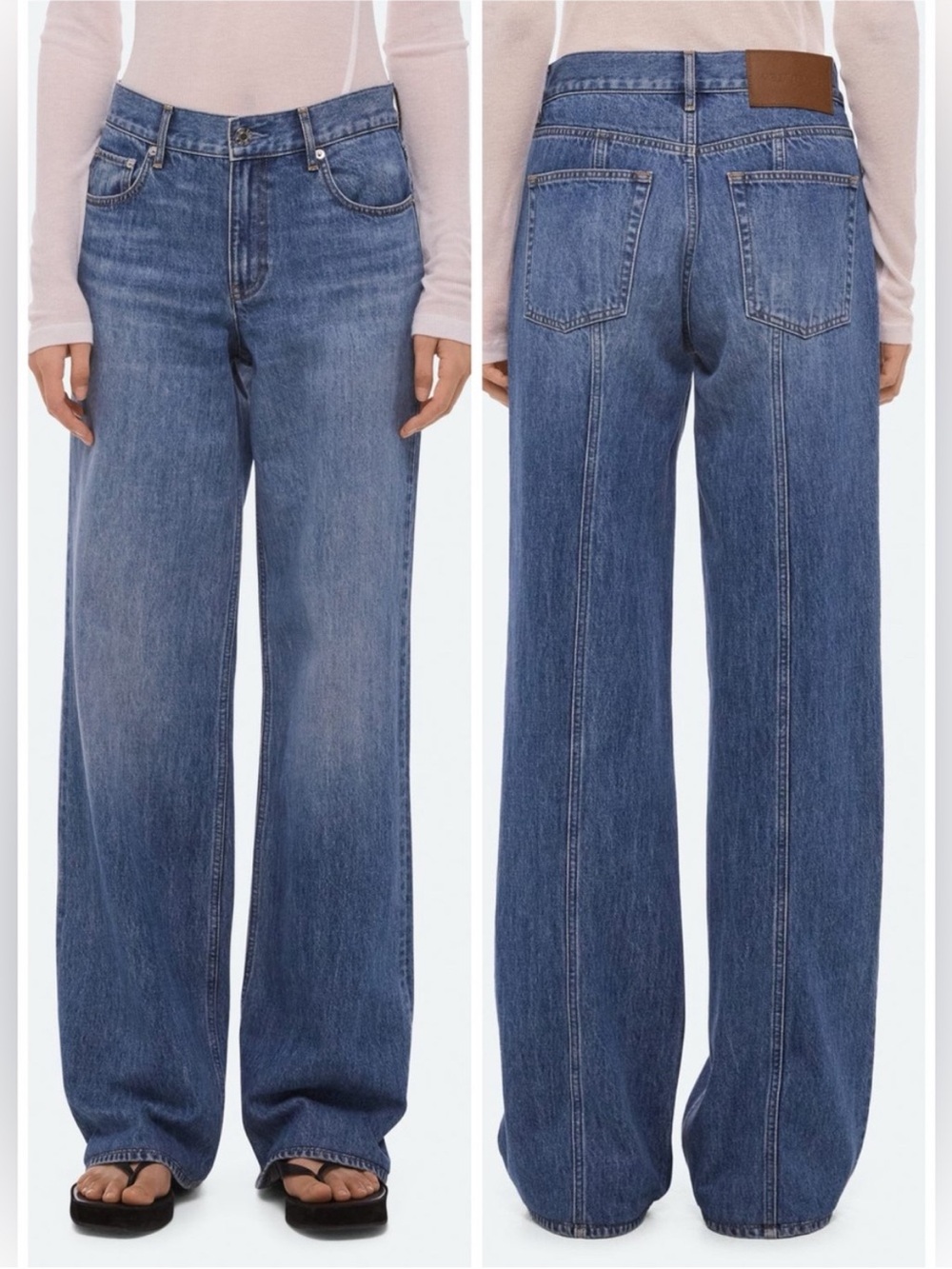 NWT Helmut Lang Wardrobe Jeans Classic Blue Brooklyn Preshrunk Womens Sz 26